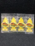 Lot 4 Little Trees Car Hanging Air Freshener Discontinued Papaya. Fixed Price $50.00.