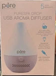 Pure Enrichment Spa Drop Usb Aroma Diffuser Waterless Operation. Fixed Price $11.04.