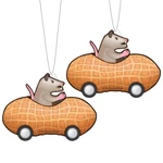 Archie Mcphee Possum Peanut Air Freshener By Accoutrements Car Hanging. Fixed Price $12.03.