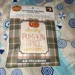 Sparkle City Scented Sachets 2 Pack Happy Pumpkin Spice Season Air Freshener. Fixed Price $15.23.
