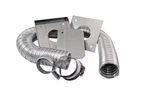 Cleveland Iron Works Wood Pellet Stove Accesssories Silver Fresh Air Kit. Fixed Price $59.99.