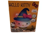 Sanrio Halloween Witch Hat Hello Kitty Led Aroma Fan. Fixed Price $21.00.
