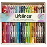 Lifelines Rub & Sniff Scented Colored Pencils 20PK - New. Fixed Price $22.00.