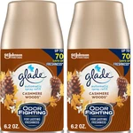 Glade Automatic Spray Refill, Air Freshener For Home And Bathroom, Cashmere Wood. Fixed Price $16.20.