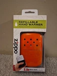 Zippo 12 Hour Refillable Hand Warmer Blaze Orange Flameless Pocket Heater. Fixed Price $17.95.