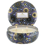 Voluspa 3 Wick Tin Candle /apple Blue Clover. Fixed Price $40.00.