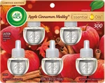 Plug Scented Oil Refill, Apple Cinnamon Medley, 5CT, Air Freshener, Essential. Fixed Price $15.53.