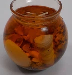 Royal Hawaiian Perfumes Gel Candle Orange Globe Sea Shells & Sand Beach New Open. Fixed Price $12.99.
