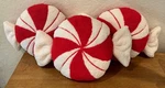 New Target Wondershop 2023 Christmas Peppermint Candy Throw Pillow Set Of 3!. Fixed Price $24.99.