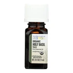 Aura Cacia Organic Essential Oil Holy Basil 1 Each 0.25 Oz. Fixed Price $12.00.