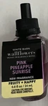 New Bath & Body Works Pink Pineapple Sunrise Wallflower Bulb. Fixed Price $6.56.