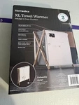Homedics Xl Towel Warmer Rapid Heating Collapsible Fits 3 Bath Sheets. Fixed Price $50.00.