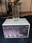 Indiana Serene Iced Tea Glasses 6 Piece 25OZ. New Box. Fixed Price $29.95.