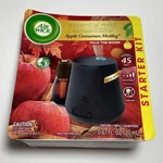 (new)air Wick Essential Mist Apple Cinnamon Medley Starter Kit Diffuser + Refill. Fixed Price $14.90.