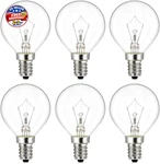 (6 Packs)scentsy Light Bulbs For Warmer - 25 Watt Full Size Wax Melt. Fixed Price $8.95.