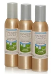 3 Yankee Candle Clean Cotton Concentrated Room Spray Set 1.5OZ Fresh Crisp Linen. Fixed Price $27.99.