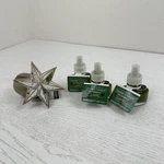 Yankee Candle 3D Star Light Up Scent Diffuser Plug + Balsam & Cedar Refills. Fixed Price $28.21.