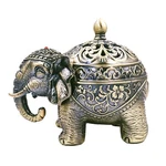 Hourwof Metal Elephant Incense Holder,decorative Cone Coil Burner Hol.... Fixed Price $27.81.