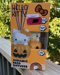 Sanrio Hello Kitty Pumpkin Ceramic Reed Diffuser Cinnamon Scent Halloween Fall. Fixed Price $11.99.
