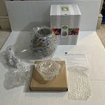 Scentsy Wax Melt Warmer Full Size Pearlescent Petals Mosaic Electric Plug-in New. Fixed Price $60.00.