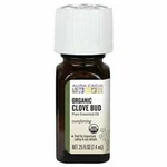 New Aura Cacia Organic Essential Oil Comforting Clove Bud 0.25 Ounce. Fixed Price $15.53.