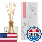 Rosy Rings Botanical Apricot Rose Reed Diffuser 13OZ - Essential Oil. Fixed Price $104.86.