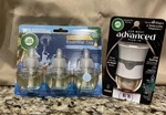 Air Wick Essential Oils Refill, Turquoise Oasis, Pack Of 3 & Bonus Warmer. Fixed Price $17.72.