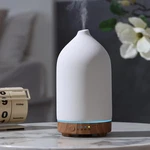 Gooamp 200ML Ceramic Essential Oil Diffuser - Ultrasonic 1 Pack, Wood. Fixed Price $35.35.