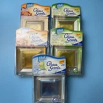 5 Glade Glass Scents Air Freshener Nectar Blossoms Clean Linen Jasmine Meadow. Fixed Price $29.99.