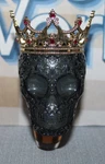 Bath & Body Works Skull Wallflower Plug Skeleton King Crown Light Up Nightight. Fixed Price $24.99.