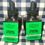 New 2-PACK Stockings By The Fire Wallflower Refill Bulbs Bath & Body Works. Fixed Price $17.60.