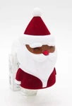(1) Bath & Body Works Red Flocked Mr. Santa Claus Wallflower Plugin New. Fixed Price $14.95.