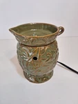Scentsy Cyprus Island Collection Wax Warmer PO14 Full Size Retired Sage Green. Fixed Price $22.95.