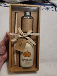 Rae Dunn Pumpkin Spice Home Scented Fragrance Oil Diffuser, 5OZ. Fixed Price $35.63.