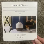White Top And Woodgrain Base 300ML Large Diffuser - Threshold: Ultrasonic Aroma,. Fixed Price $19.99.
