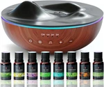 Aromatherapy Essential Diffuser For Large Room With Oils Kit, 500M. Fixed Price $135.99.