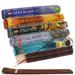 Hem Incense Sticks Variety Pack #5 And Holder Bundle With Mon.... Fixed Price $22.39.