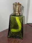 Lampe Berger Ottoman Green Glass Catalytic Oil 7" + Original Burner Wick. Fixed Price $49.00.