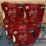 5 New Glade Plugins Scented Oil Warmers Each With 2 Apple Cinnamon Refills. Fixed Price $30.00.