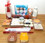 18 Pack Variety Scented Wax Cubes Melts-candles-bath Bombs-hand Cream-bath Salts. Fixed Price $45.99.