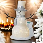Scentsy Sparkling Snowman Wax Warmer New Box Christmas Holiday Decor. Fixed Price $42.50.