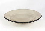 Large Round Dish Bowl For Tart Burners Oil Warmers 4 1/2" Diameter Smoked Color. Fixed Price $14.38.