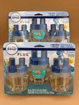 Set Of 2 (3 Pack) Febreze Plug Air Freshener Refills Gain Honey Berry Hula. Fixed Price $49.95.