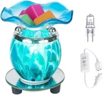 Hunanbang 3 In 1 Electric Oil Warmer Scented Wax With Blue-timer. Fixed Price $32.12.
