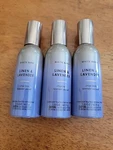 3 Bath & Body Works Linen Lavender Concentrated Room Spray Mist Air Freshener. Fixed Price $24.00.