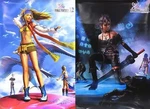 Final Fantasy X-2 Rikku Yuna Pine B2 Poster 2-DISC Set. Fixed Price $86.80.