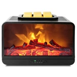 Equsupro Wax Melt Warmer Electric Burner - Flame Fireplace Candle Black. Fixed Price $38.04.