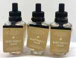 3 Bath & Body Works Warm Vanilla Sugar Wallflowers Home Fragrance Refills. Fixed Price $19.95.