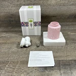 Scentsy Wispy Willow Wall Plug Frosted Pink Glass Mini Wax Warmer #59217. Fixed Price $19.99.