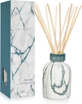 Modern Marble Reed Diffuser Set - Includes Sticks, Scented Oil & G. Fixed Price $65.62.